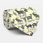 ヴィンテージヘッケル野生生物 ネクタイ (ロール)