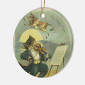 ヴィンテージヘディドルディドル子供部屋ライムクリスマス セラミックオーナメント (左)