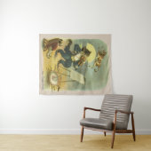 ヴィンテージヘディドルディドル子供部屋韻の復元 タペストリー (インサイチュ(横))