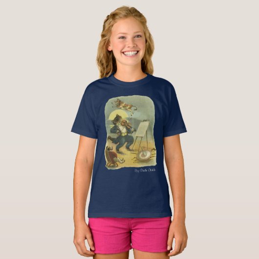 ヴィンテージヘディドルディドル子供部屋韻の復元 Tシャツ (正面フル)