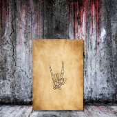 ヴィンテージヘビのゴスロクイのハロウィーン 招待状