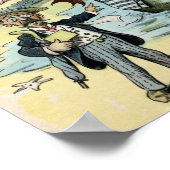 ヴィンテージヘビのポスター ポスター (角)