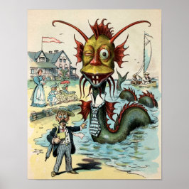 ヴィンテージヘビのポスター ポスター