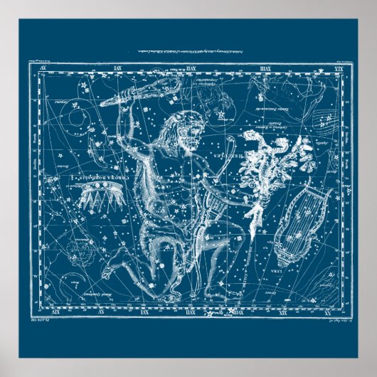 ヴィンテージヘラクレス星座 ポスター (正面)