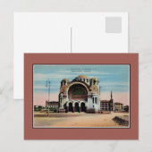 ヴィンテージヘリオポリスカイロエジプト大聖堂 ポストカード (正面/裏面)