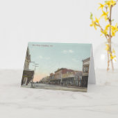 ヴィンテージヘルズバーグカリフォルニア カード (黄色い花)