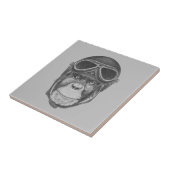 ヴィンテージヘルメットチンパンジー タイル (側面)