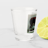 ヴィンテージヘレフォードカウズ ショットグラス (左)