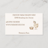 ヴィンテージヘンアンドエッグズカントリーファーム 名刺 (裏面)