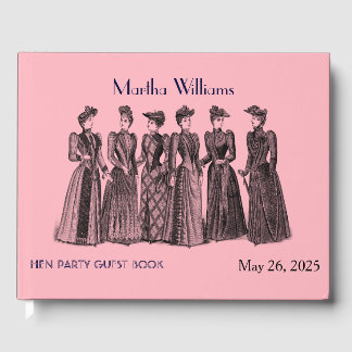 ヴィンテージヘンパーティーゲストブック ゲストブック