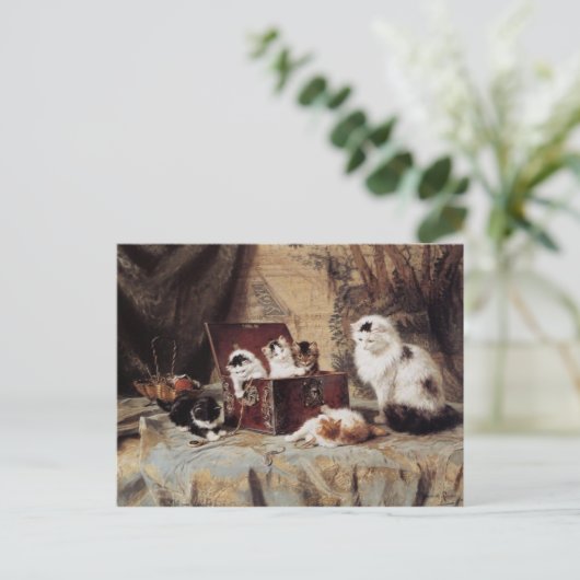 ヴィンテージヘンリエットロナーナイフ好きジュエリー ポストカード (スタンド正面)