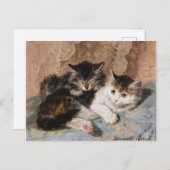 ヴィンテージヘンリエットロナー最高のーナイフ ポストカード (正面/裏面)