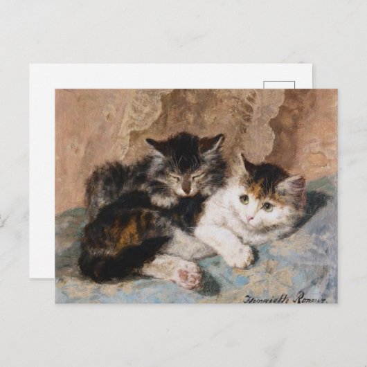 ヴィンテージヘンリエットロナー最高のーナイフ ポストカード (正面/裏面)