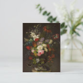 ヴィンテージヘンリカベイヤフラワー ポストカード (スタンド正面)