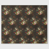 ヴィンテージヘンリカベイヤフラワー ラッピングペーパー (フラット)