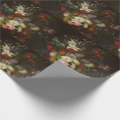ヴィンテージヘンリカベイヤフラワー ラッピングペーパー (角)