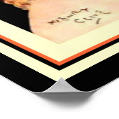 ヴィンテージヘンリークライヴフラッパー女の子ポスター16 x 20 ポスター (角)