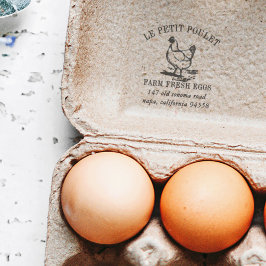 ヴィンテージヘン |カントリーファームのアドレス セルフインキングスタンプ