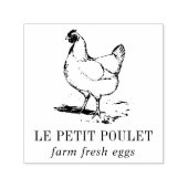 ヴィンテージヘン |カントリーファーム セルフインキングスタンプ (デザイン)