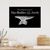ヴィンテージヘーブッデンアンビル ポスター (キッチン)