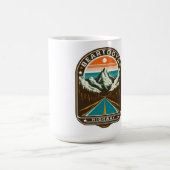 ヴィンテージベアティースハイウェイus 212モンタナロード コーヒーマグカップ (中央)