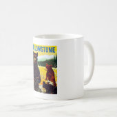 ヴィンテージベアーズインイエローストーントラベル コーヒーマグカップ (正面右)