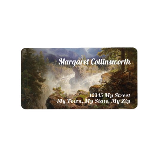 ヴィンテージベアーズバイジョージサールアドレス ラベル (正面)