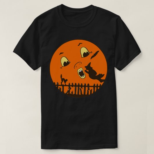 ヴィンテージベイスルハロウィーン Tシャツ (デザイン正面)