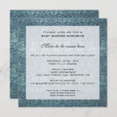 ヴィンテージベイビーシャワー、Brer Rabbit by William Morris 招待状 (正面/裏面)