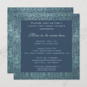 ヴィンテージベイビーシャワー、Brer Rabbit by William Morris 招待状 (正面/裏面)