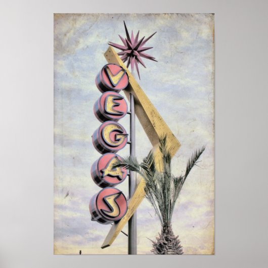 ヴィンテージベガスポスター ポスター (正面)