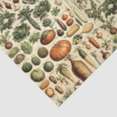 ヴィンテージベジタブルアートバイアドルフミロパターン 薄葉紙 (詳細)