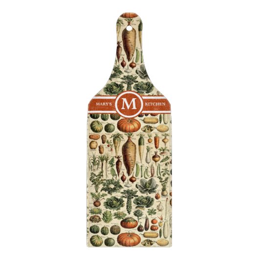 ヴィンテージベジタブルアートバイアドルフミロ カッティングボード (正面)