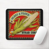 ヴィンテージベジタブルレーベル、オルニー&フロイド砂糖コーン マウスパッド (マウス)