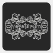 ヴィンテージベジタリアン スクエアシール (正面)