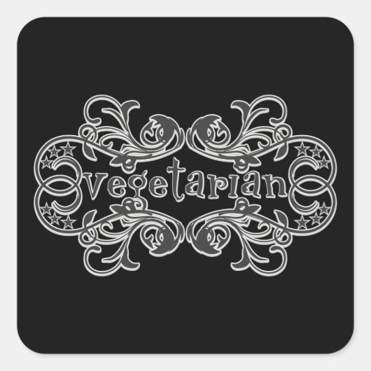 ヴィンテージベジタリアン スクエアシール (正面)