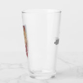 ヴィンテージベッシーロス米州旗 タンブラーグラス (左)