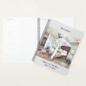 ヴィンテージベッドルームデコールホープ引用文ジャーナル プランナー手帳 (ディスプレー)