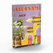 ヴィンテージベトナムサイゴン旅行写真ブロック フォトブロック (左)