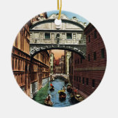 ヴィンテージベニスのため息の橋 セラミックオーナメント (正面)
