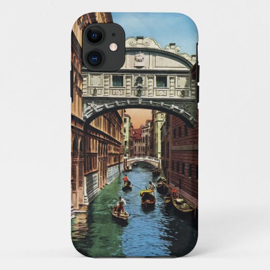 ヴィンテージベニスのため息の橋 Case-Mate iPhoneケース (裏面)
