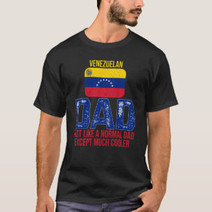 ヴィンテージベネズエラパパベネズエラ国旗S父 Tシャツ