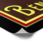 ヴィンテージベネディクチンコニャックAd by Cappiello 16x20 ポスター (角)