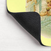 ヴィンテージベビーとチェルブス マウスパッド (コーナー)