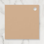 ヴィンテージベビーイエス、子羊と眠る フェイバータグ (裏面)