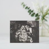 ヴィンテージベビーイエズクリスマス出生 ポストカード (スタンド正面)