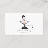 ヴィンテージベビーオンスケールドゥラビジネスカード 名刺 (正面)