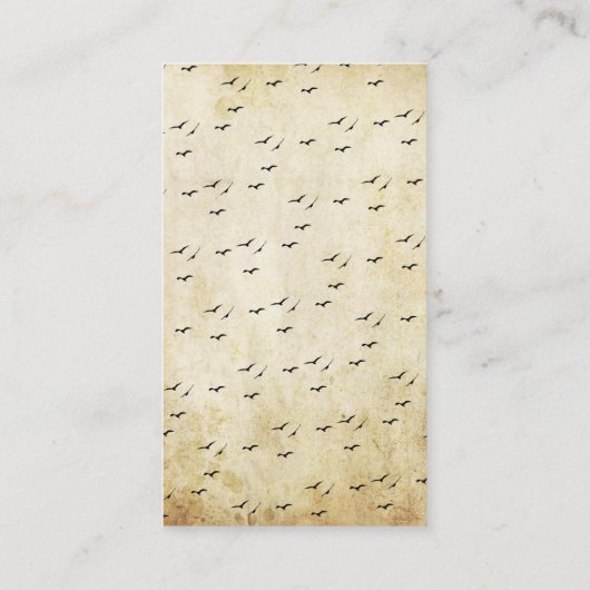 ヴィンテージベビーカーのハロウィーンの赤ちゃんシャワーブック エンクロージャーカード (裏面)