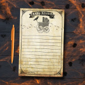 ヴィンテージベビーカーのハロウィーンベイビーシャワーアドバイス