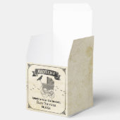 ヴィンテージベビーカーのハロウィーンベイビーシャワー フェイバーボックス (オープン)